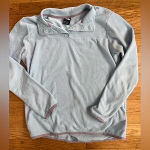 The North Face Light Blue Fleece Pullover